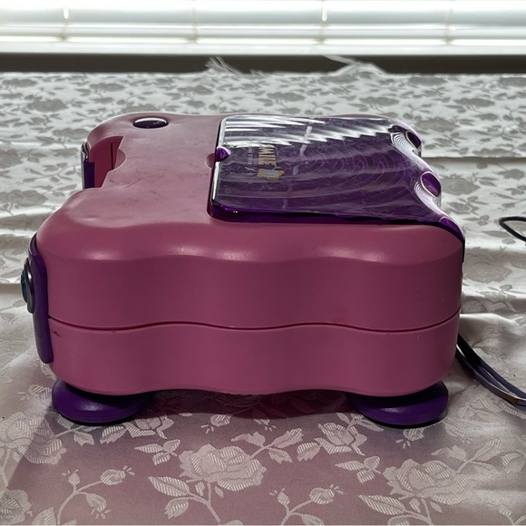 VTech V. Smile TV Learning System Game Console Educational Pink Game - Picture 8 of 9